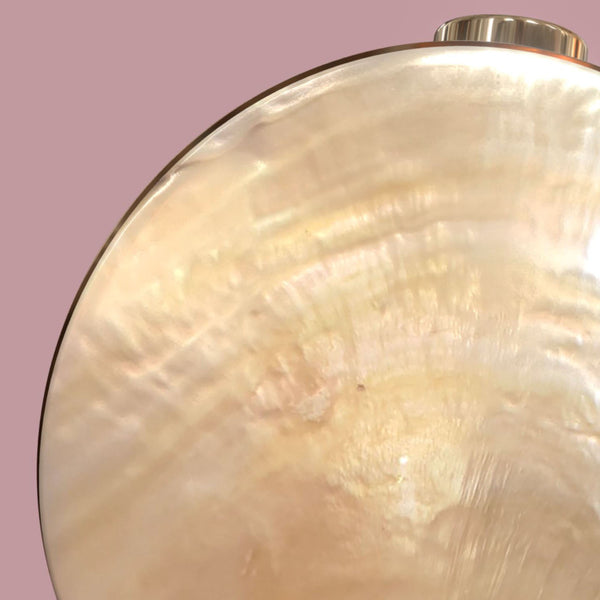 MOTHER OF PEARL SHELL CLUTCH